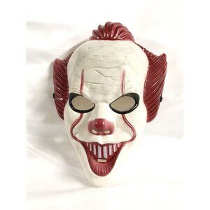 Pennywise IT Clown Mask Horror Halloween Costume Cosplay Adult